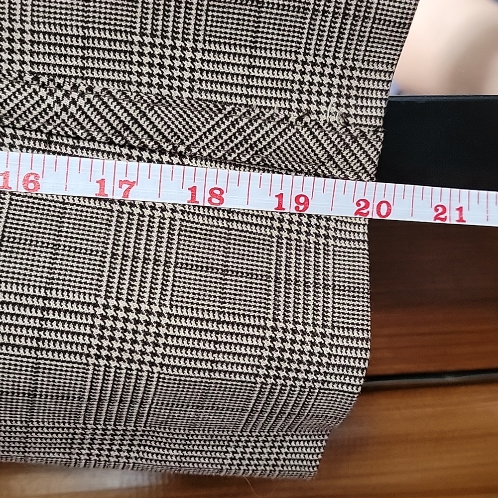 HP🎉 ⭐ Anne Klein Brown Tan Wool Skirt - Size 10P - Picture 7 of 8